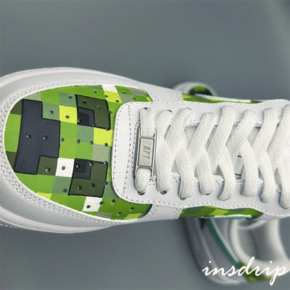 Minecraft Pixel Style Custom Air Force 1