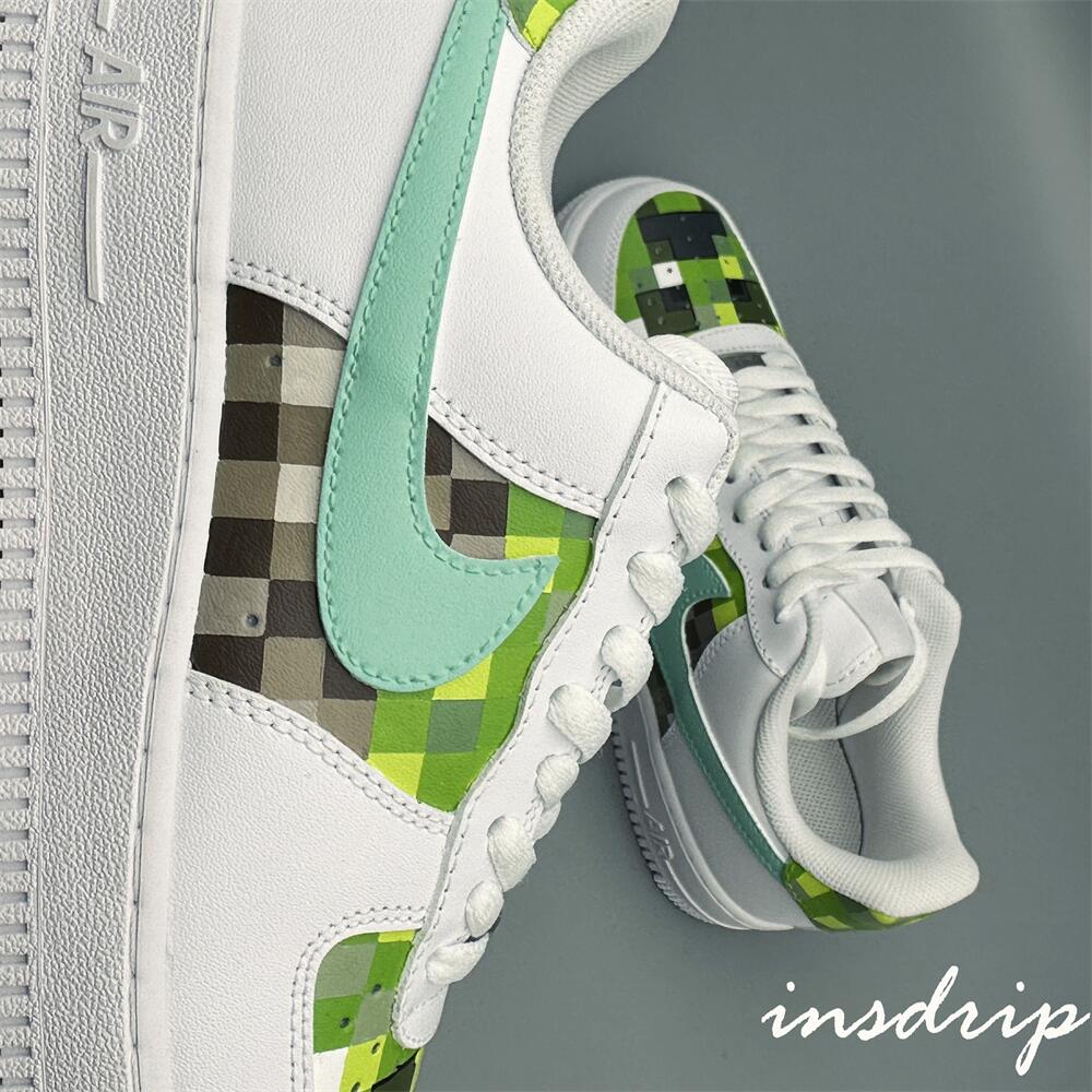 Minecraft Pixel Style Custom Air Force 1