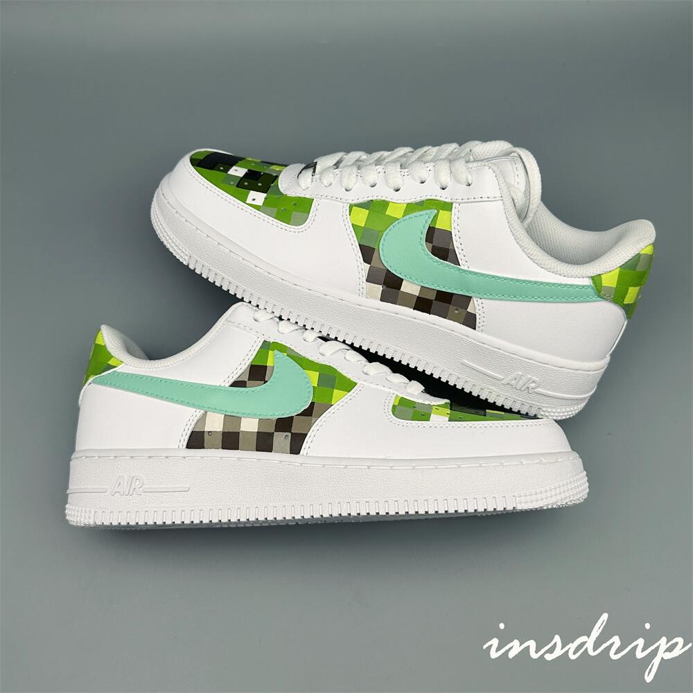Minecraft Pixel Style Custom Air Force 1