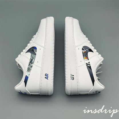 Anime Cartoon Eyes Custom Air Force 1