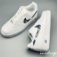 Anime Cartoon Eyes Custom Air Force 1