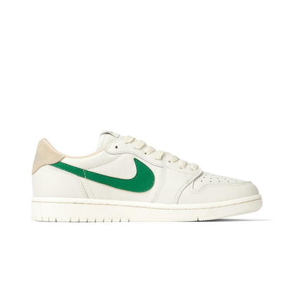 Reversion Swoosh Green White TS Custom Air Jordan 1 Low