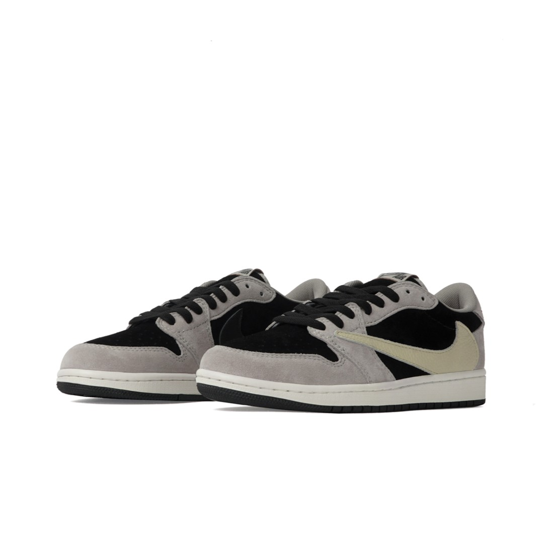 Reversion Swoosh Blue White TS Custom Air Jordan 1 Low