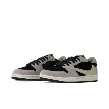 Reversion Swoosh Blue White TS Custom Air Jordan 1 Low