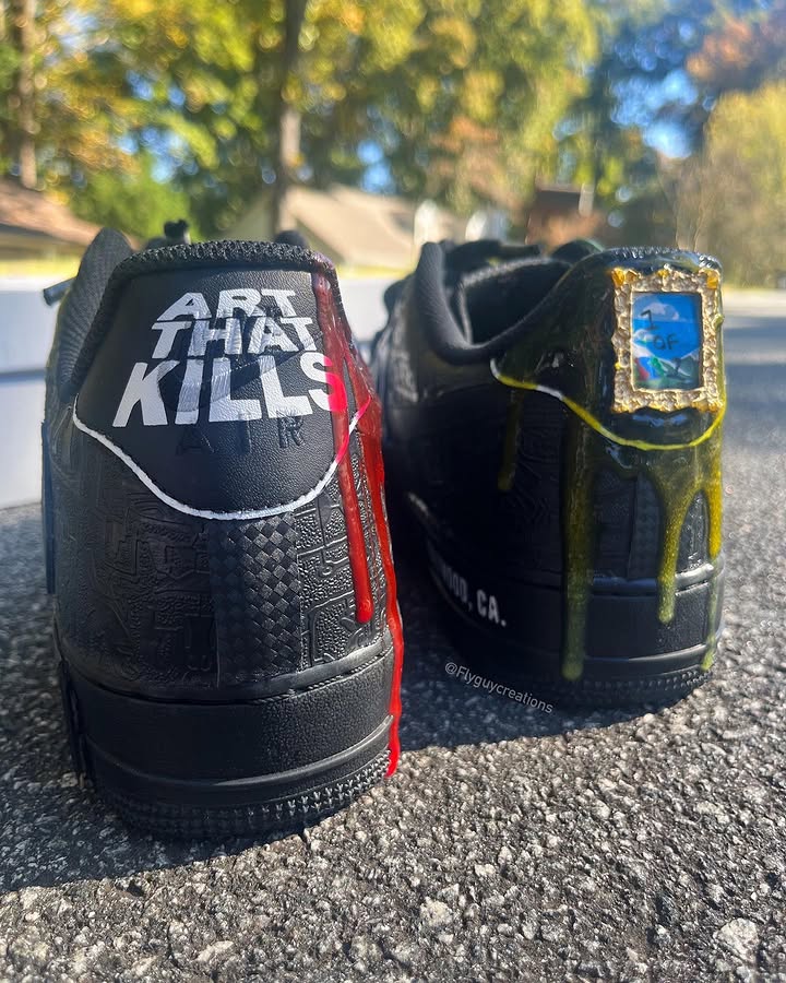 Hand Painted Gallery Dept Custom Air Force 1 Sneakers