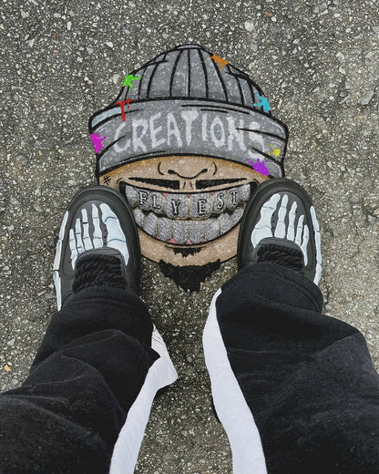 Hand Painted Skeleton Custom Air Force 1 Sneakers