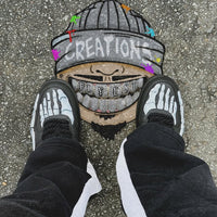 Hand Painted Skeleton Custom Air Force 1 Sneakers