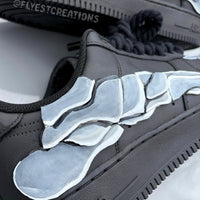 Hand Painted Skeleton Custom Air Force 1 Sneakers