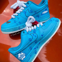 Hand Painted Stitch Custom Air Force 1 Sneakers
