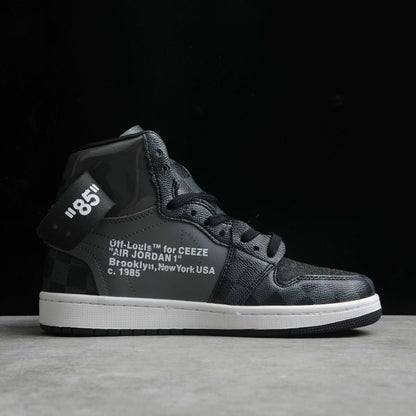 Nike Air Force 1 Shadow Weiß Schwarz Custom