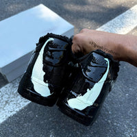 Hand Painted Black Venom Custom Air Force 1 Sneakers