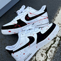 Hand Painted Terrifier Custom Air Force 1 Sneakers