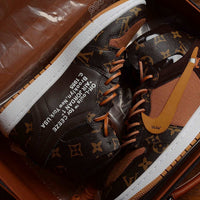 OFF-LOUIS LV Custom Air Jordan 1