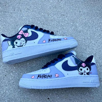 Custom Air Force 1 Baby purple Kuromi Cartoon