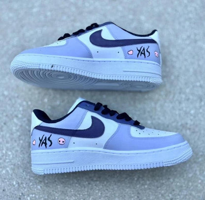 Custom Air Force 1 Baby purple Kuromi Cartoon