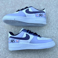 Custom Air Force 1 Baby purple Kuromi Cartoon