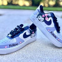 Custom Air Force 1 Baby purple Kuromi Cartoon