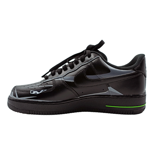 Custom Air Force 1 Black Lamborghini Badge Design