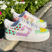 Custom Air Force 1 Colorful Fruit Pattern