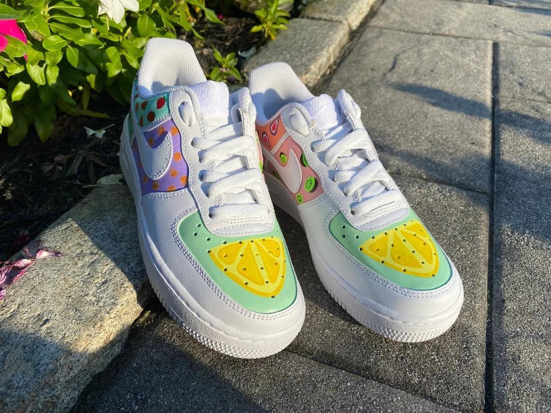 Custom Air Force 1 Colorful Fruit Pattern