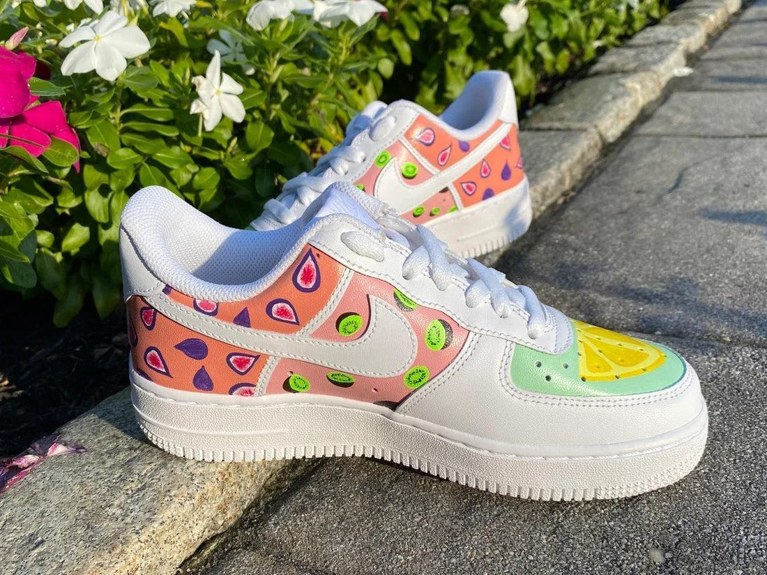 Custom Air Force 1 Colorful Fruit Pattern