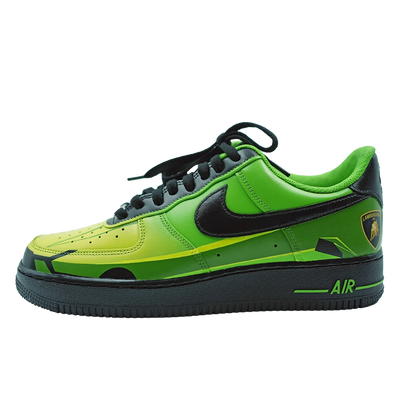 Custom Air Force 1 Green Lamborghini Pattern
