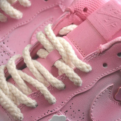 Custom Air Force 1 Pink With Cross Patterns