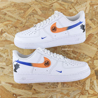 Custom Air Force 1 White With Dragon - Ball Z Theme