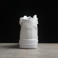 Custom Air Force 1 White With LV Embossing
