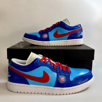 Custom Air Jordan 1 Baby Red Cubs Theme Low