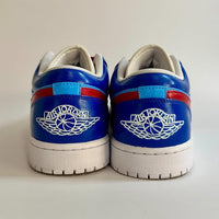 Custom Air Jordan 1 Baby Red Cubs Theme Low