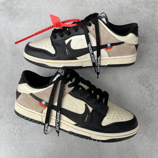 Custom Dunk Black Beige