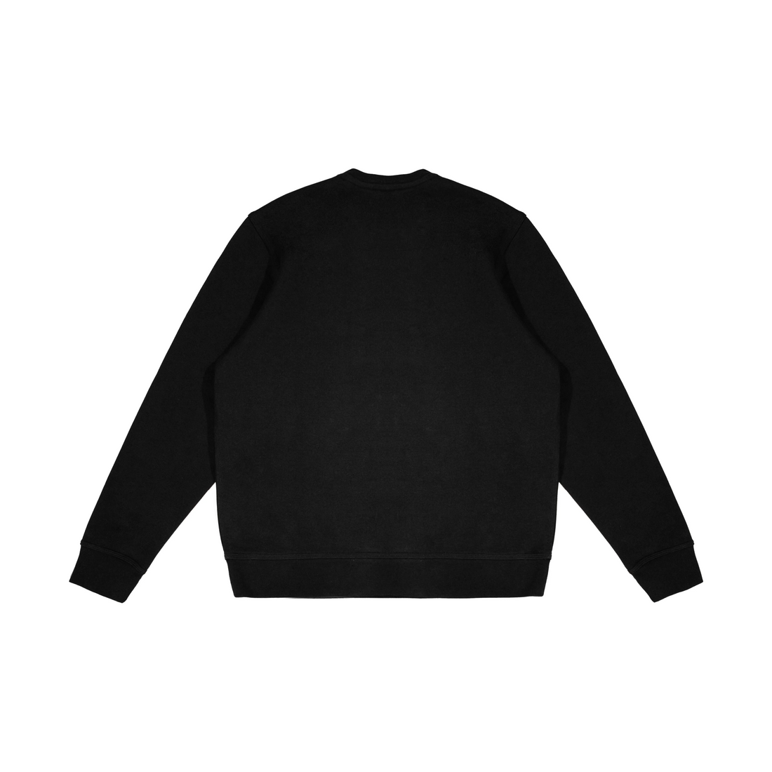 Custom Embroidery Nike Sweatshirt Black White Ghost Pattern