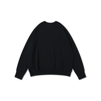 Custom Embroidery Nike Sweatshirt Black With Blue Florals