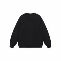 Custom Embroidery Nike Sweatshirt Black With Pixel Santa