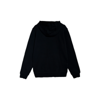 Custom Embroidery Nike Sweatshirt Black With Red Rose Patterns
