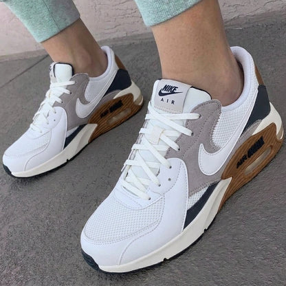 Custom Nike Air Max Shoes Suede Accents Navy Tan