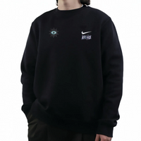 Custom Nike Sweatshirt Black Evil - Eye Love
