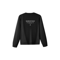 Custom Nike Sweatshirt Black Featuring Fantasy - themed Graphics