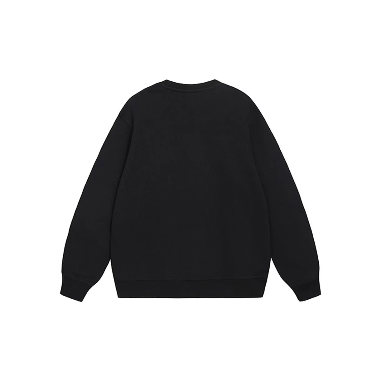 Custom Nike Sweatshirt Black Showcasing Paisley Elements