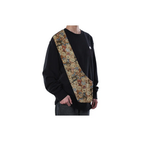Custom Nike Sweatshirt Black Teddy Bear Pattern Fabric