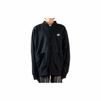 Custom Nike Sweatshirt Black With Chinese Knot Buttons