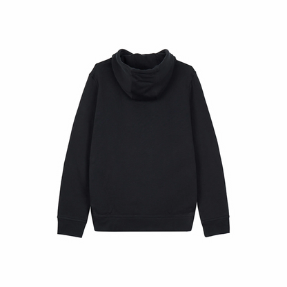 Custom Nike Sweatshirt Black With Delicate Flower