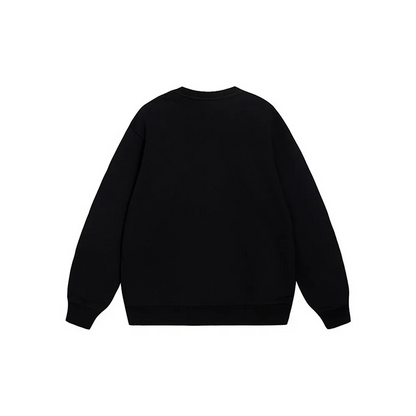 Custom Nike Sweatshirt Black With HAnd Print Design