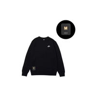 Custom Nike Sweatshirt Black With Nike Logo