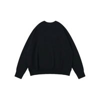 Custom Nike Sweatshirt Solid Black With Chain