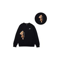 Custom Nike Sweatshirt Teddy Bear Graphic With Text