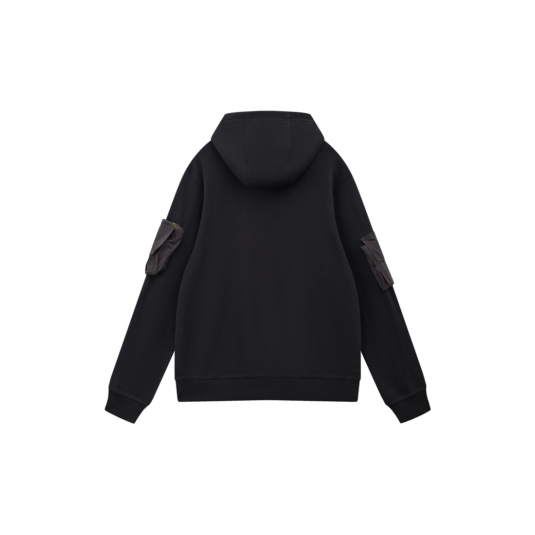 Custom Nike Sweatshirt With Utility Pockets Black Design
