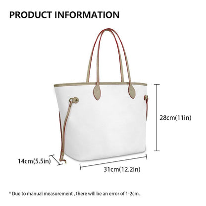 Product Title
Cute Betty Boop Printed White Leather Tote Bag Large Capacity Women's Fashion Multi-Pocket Shoulder Handbag Durable Daily Carry Bag, Perfect Match Custom Air Force 1 Custom Sneakers
