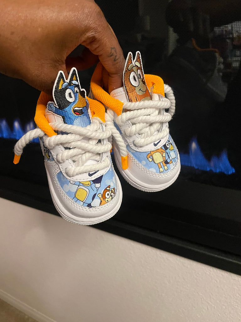 Bluey Cartoon Custom Air Force 1 â insdrip